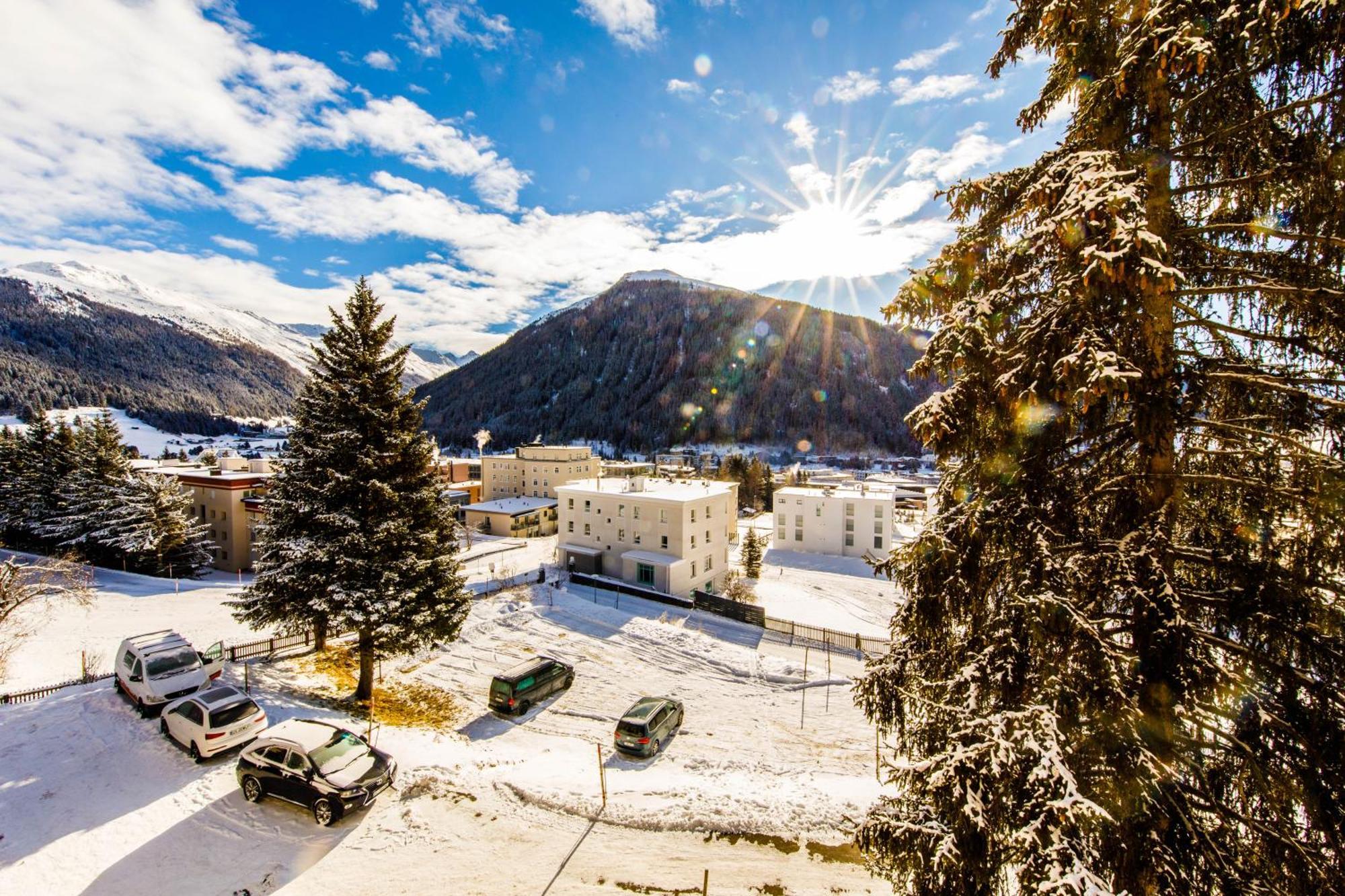 Villa Zentrum Haus Davos Eksteriør billede